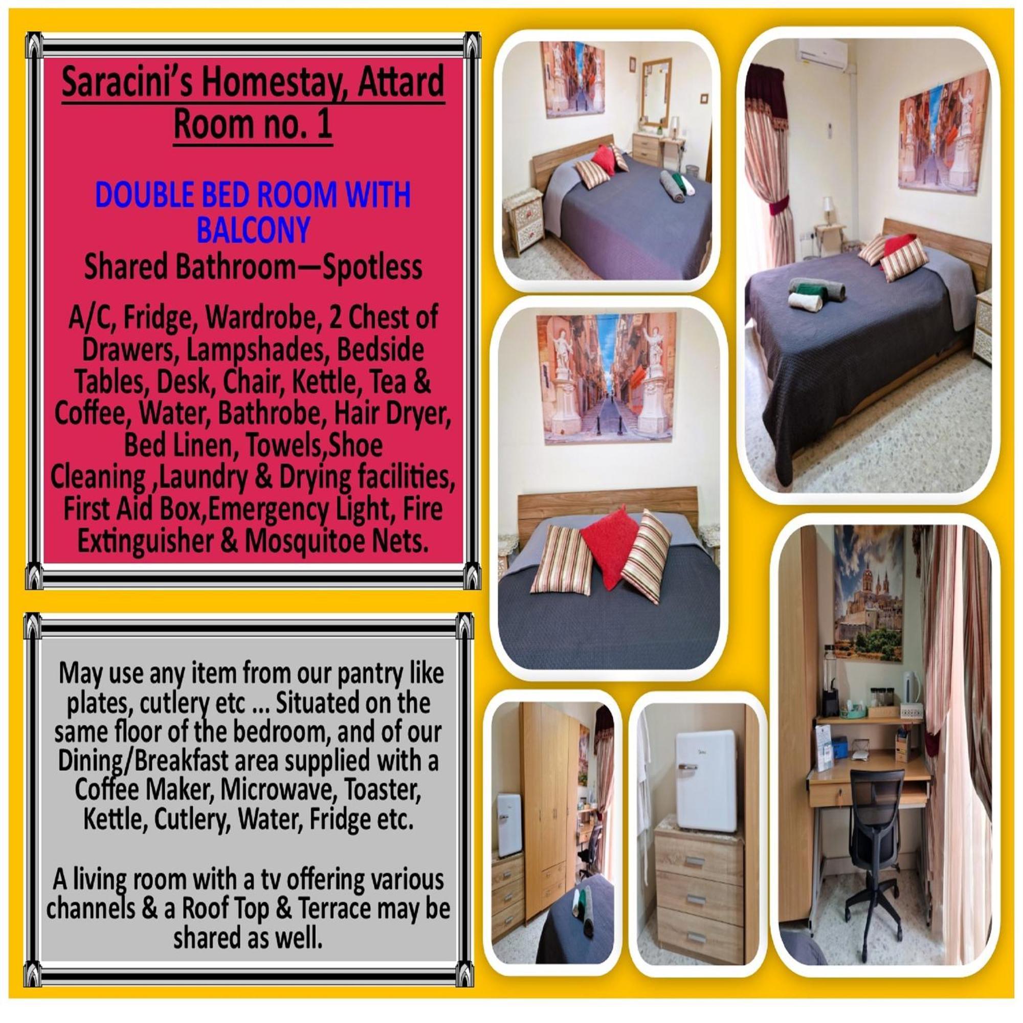 Saracini'S Homestay Attard Екстериор снимка